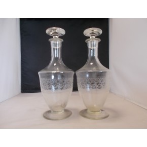 COPPIA BOTTIGLIE DECANTER...